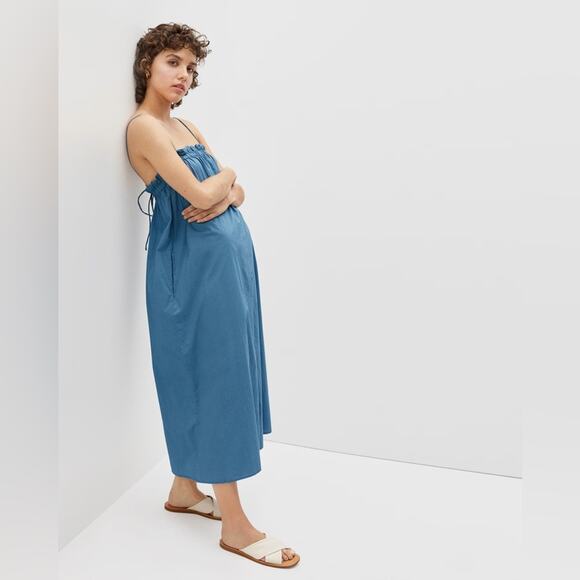 Everlane Day Crossover Sandals Size 9 Leather Cream Flat Slip On New w/o Box - Picture 5 of 8